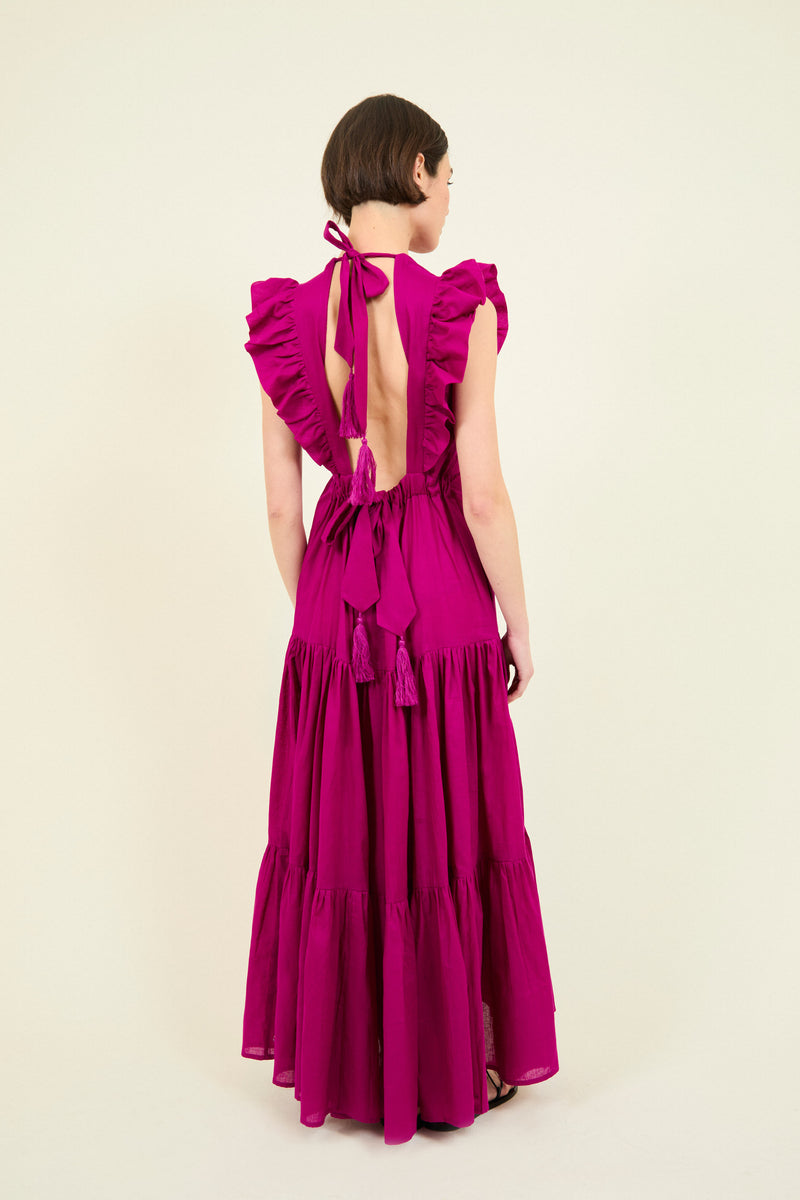 VESTIDO ARIANE BUGANVILLA