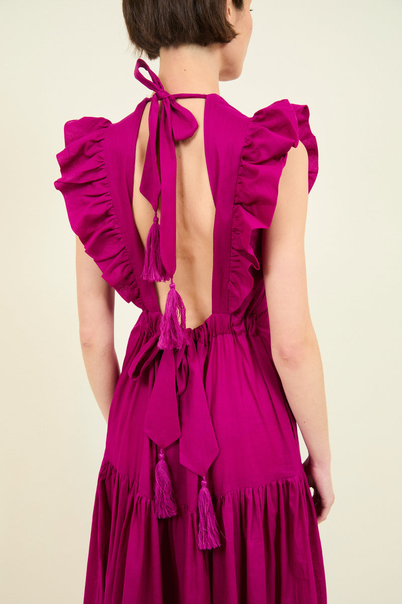 VESTIDO ARIANE BUGANVILLA