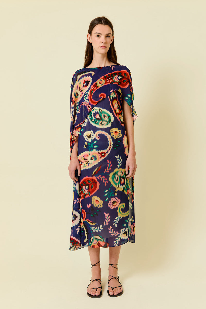 ALIYA PAISLEY DRESS
