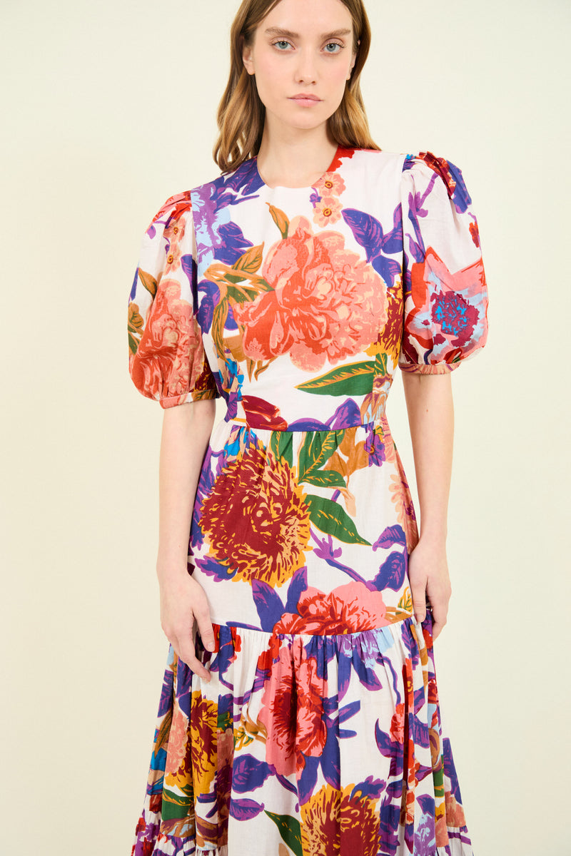 VESTIDO GABRIELLA MAXI FLOR BLANCO