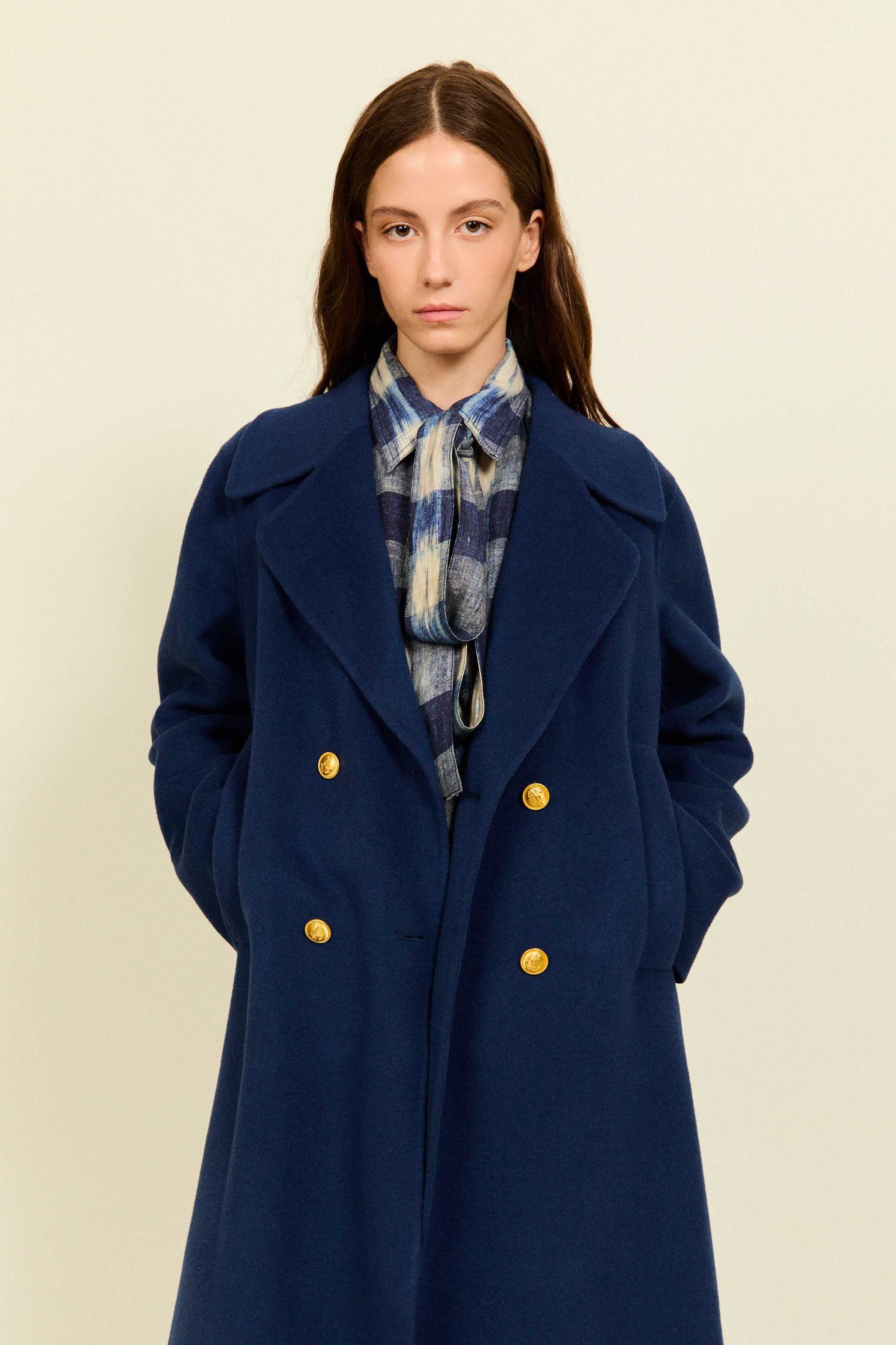 ABRIGO SAMANTHA AZUL