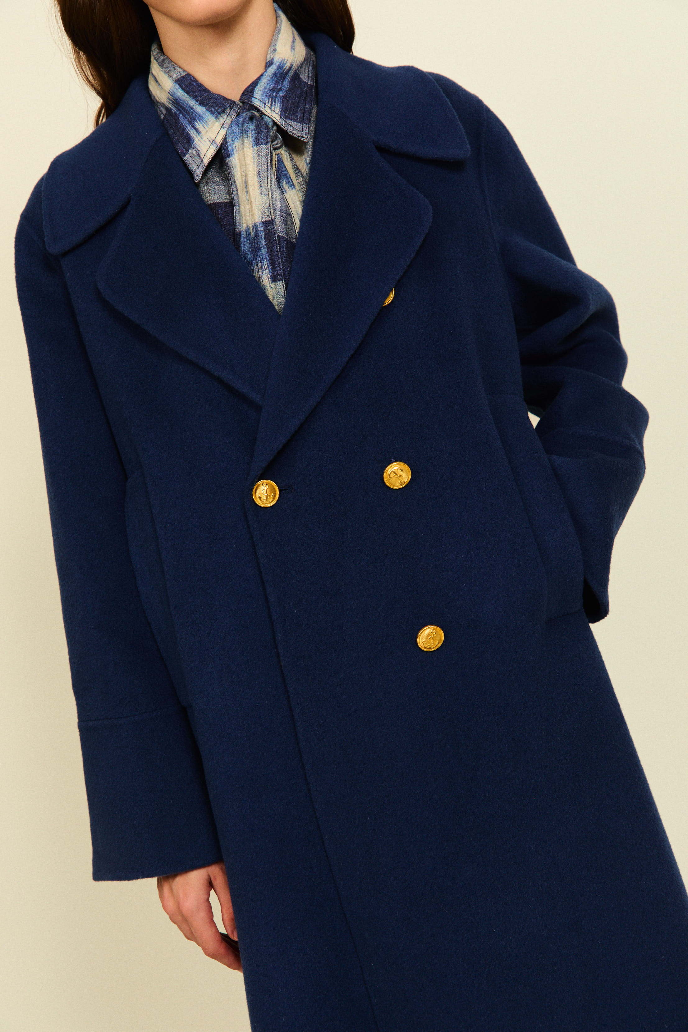 ABRIGO SAMANTHA AZUL