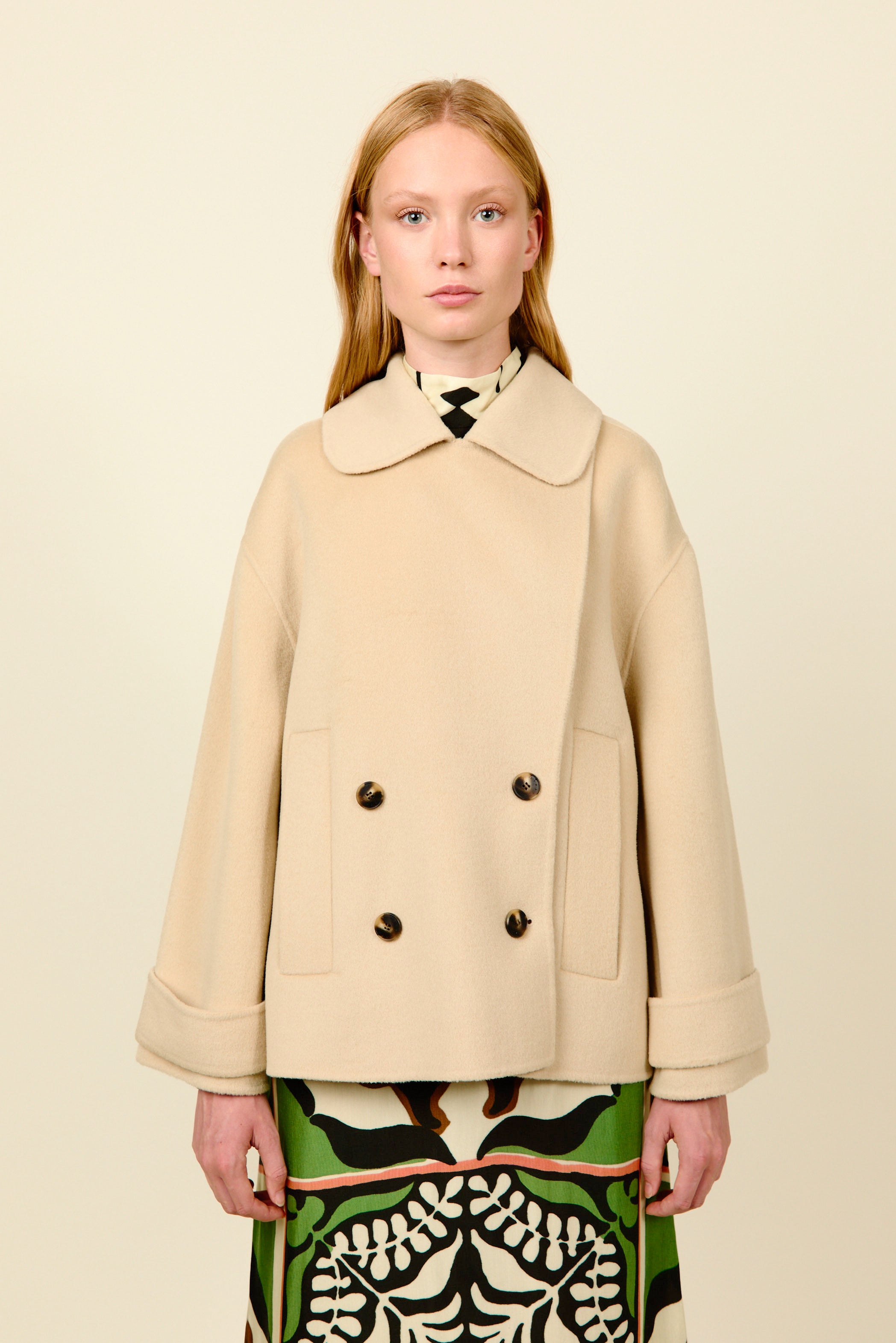 ABRIGO CALLIE  BEIGE