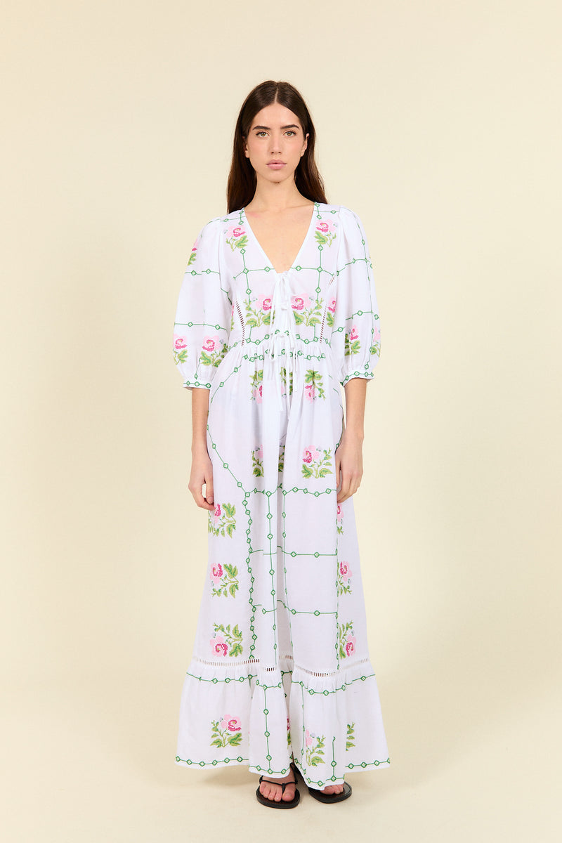 VESTIDO ELVIRA BLANCO