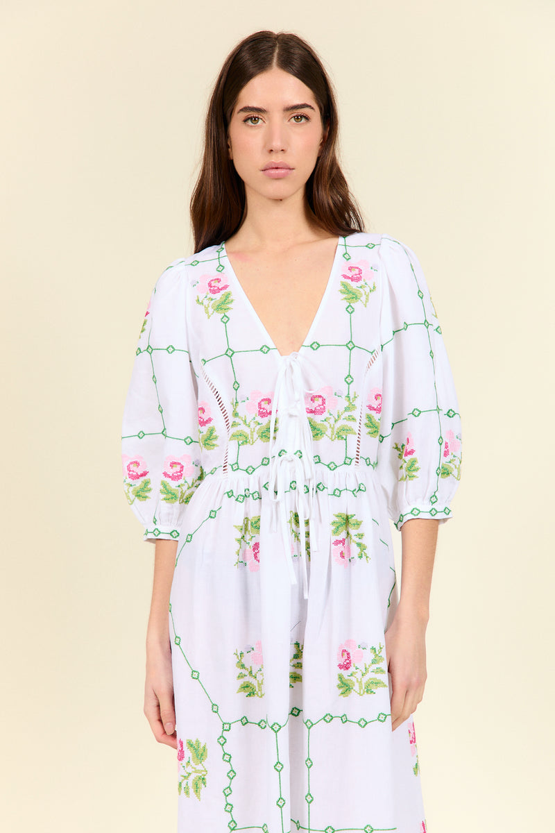 VESTIDO ELVIRA BLANCO