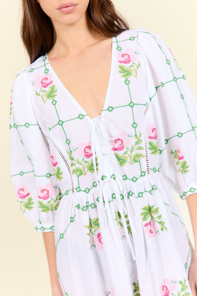 VESTIDO ELVIRA BLANCO