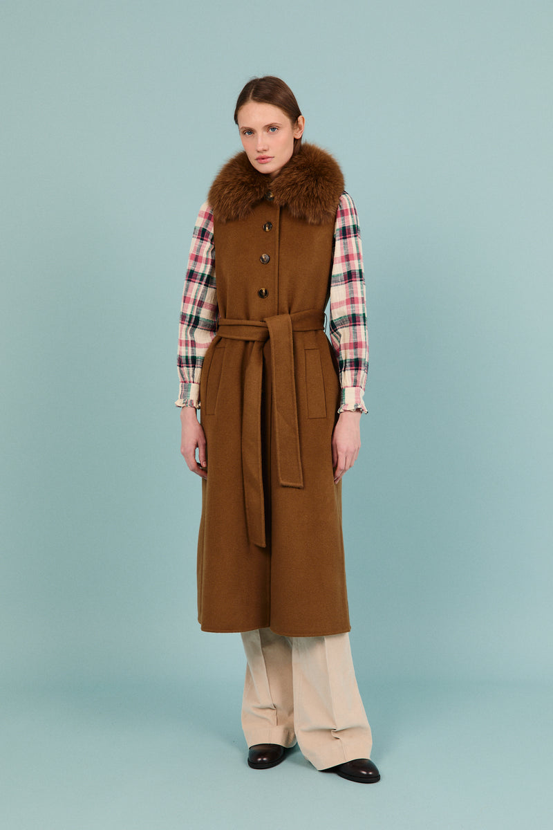 ZOA BROWN VEST