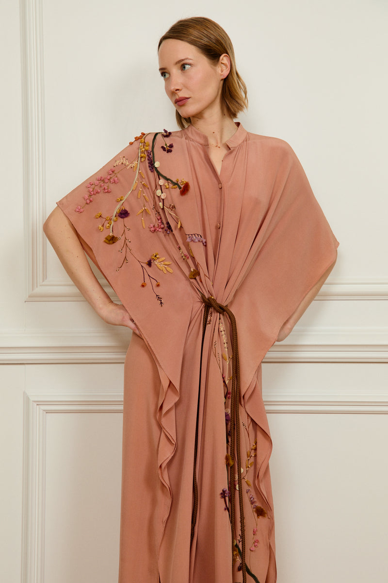 MARY PINK KAFTAN