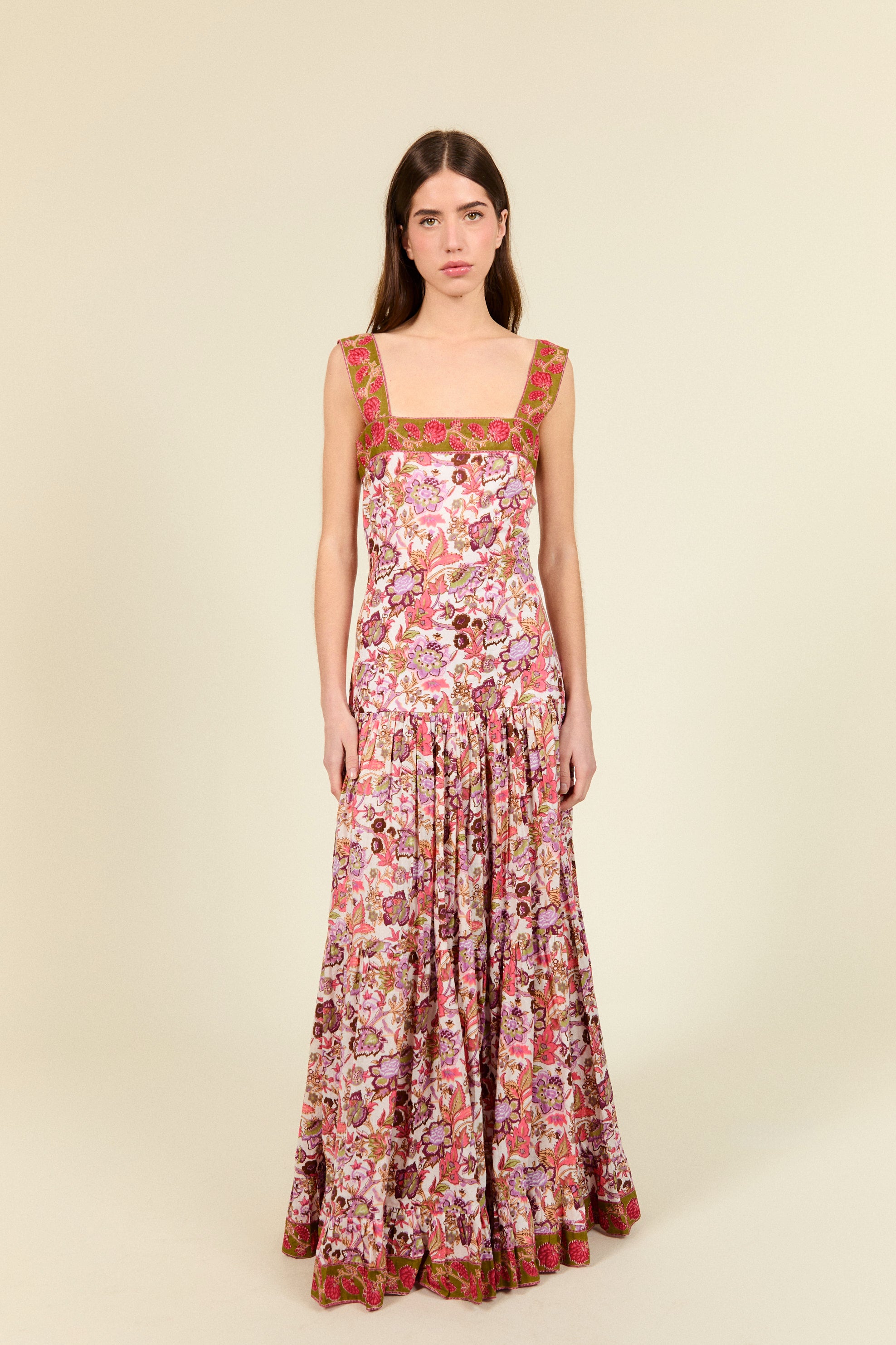 VESTIDO ZITA CORAL