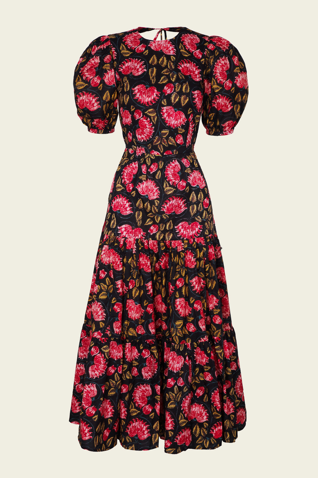 GABRIELLA PINK FLOWERS DRESS