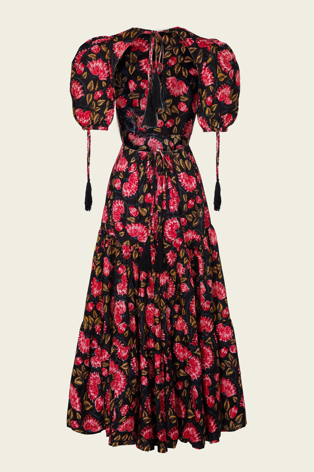 GABRIELLA PINK FLOWERS DRESS