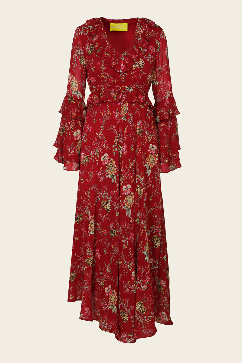 VESTIDO JOSSIE ROJO