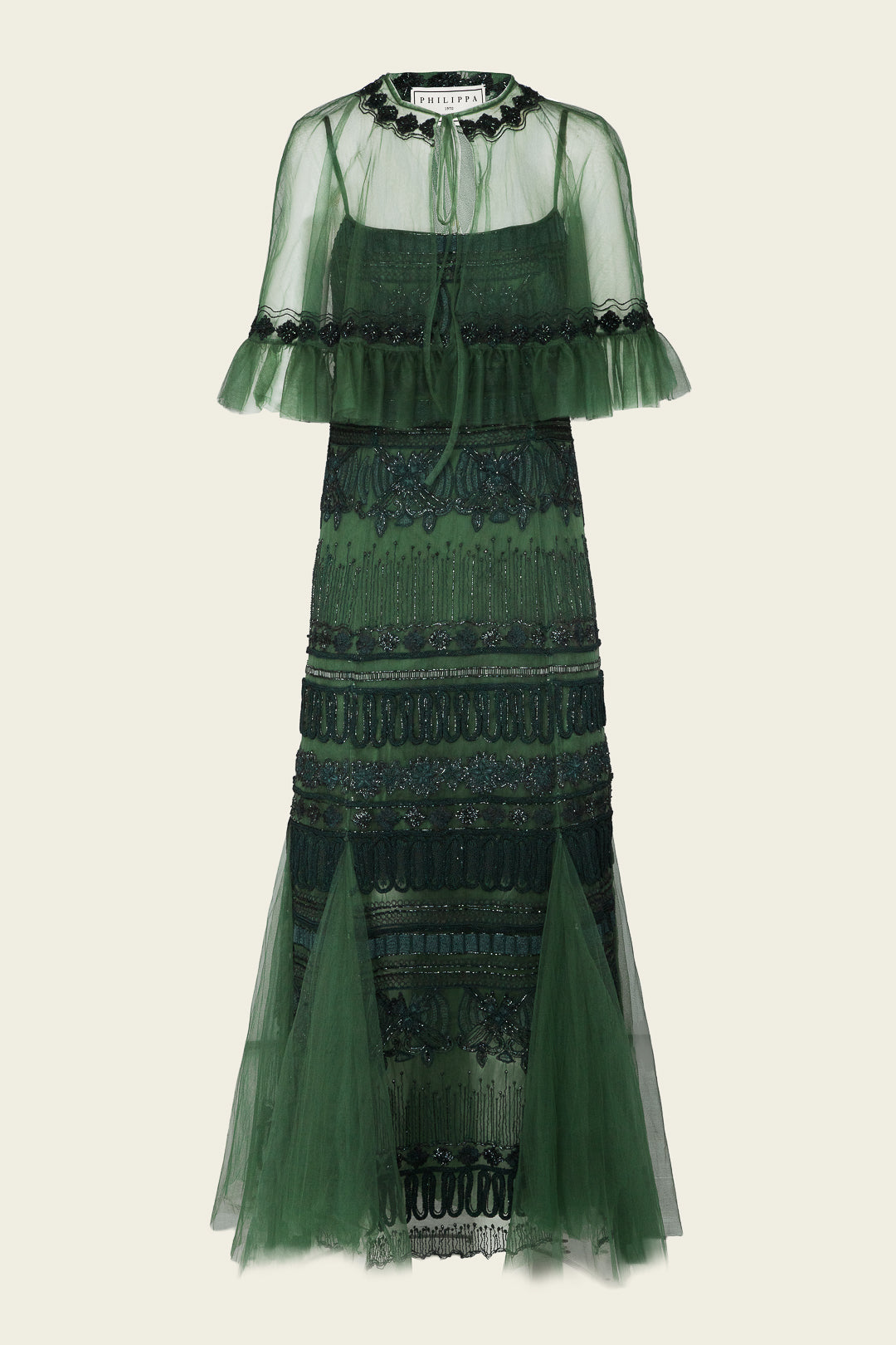 DARK GREEN LIA DRESS