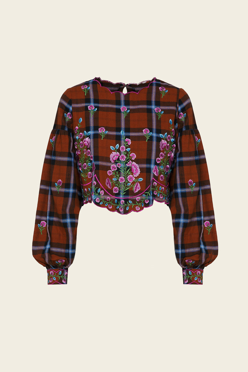 CAMISA LIRIEL MARRÓN