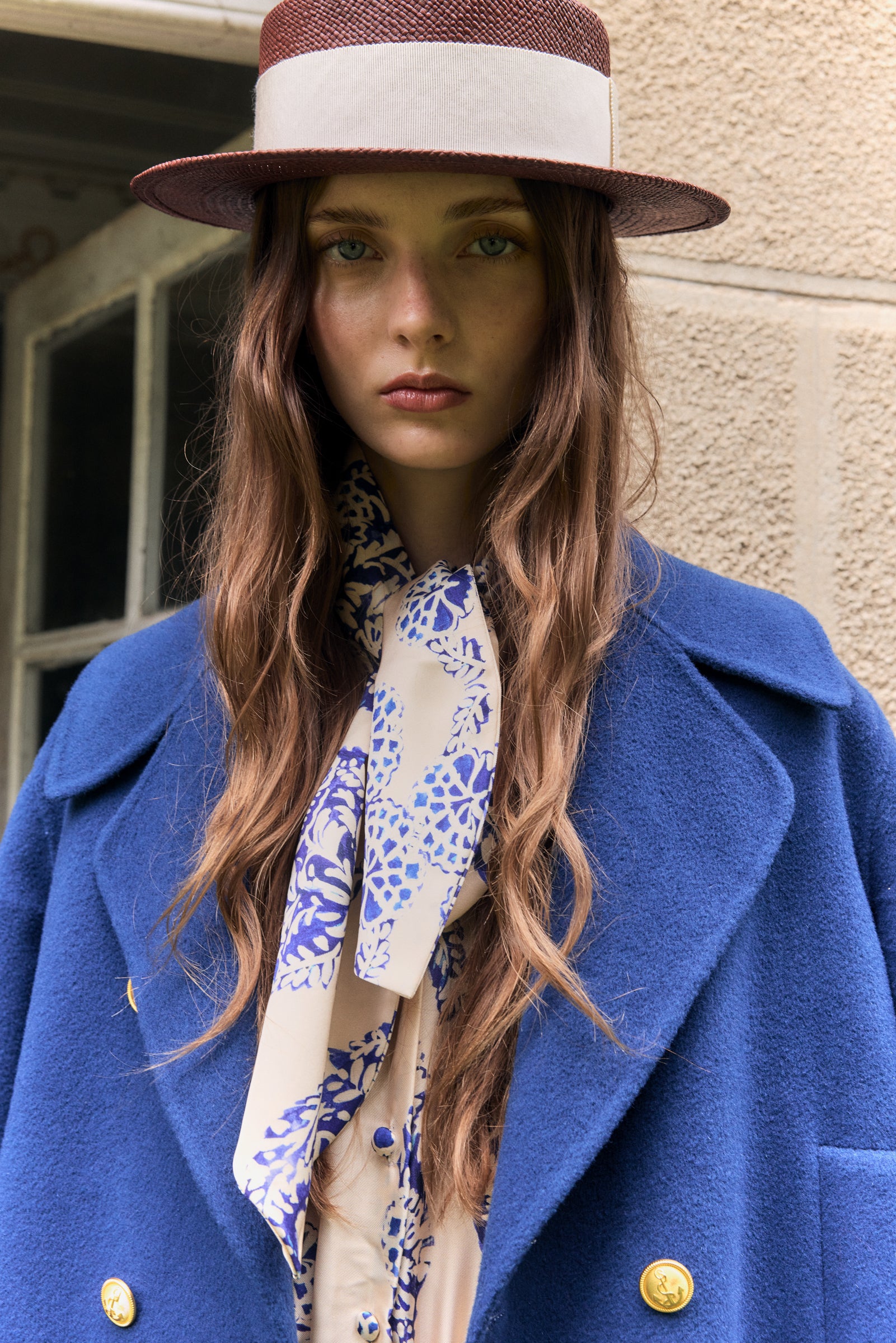ABRIGO SAMANTHA AZUL