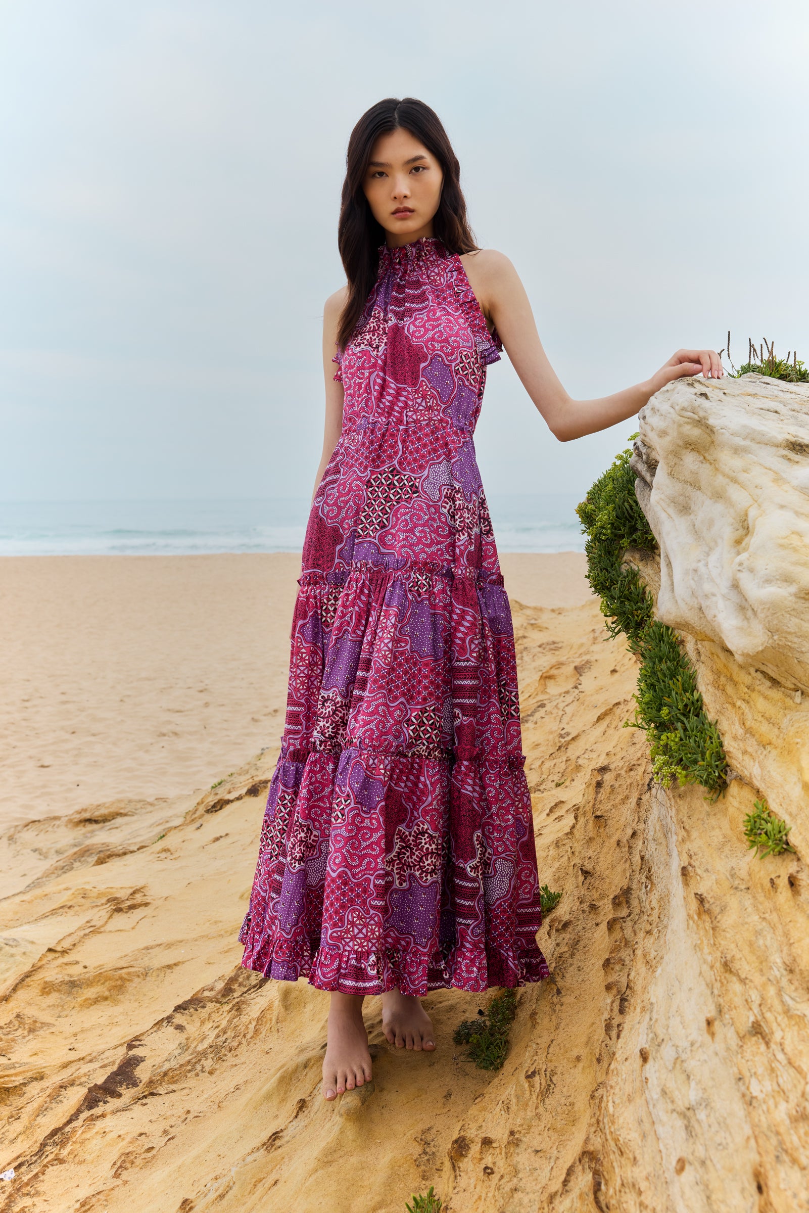 VESTIDO SHILOH ROSA