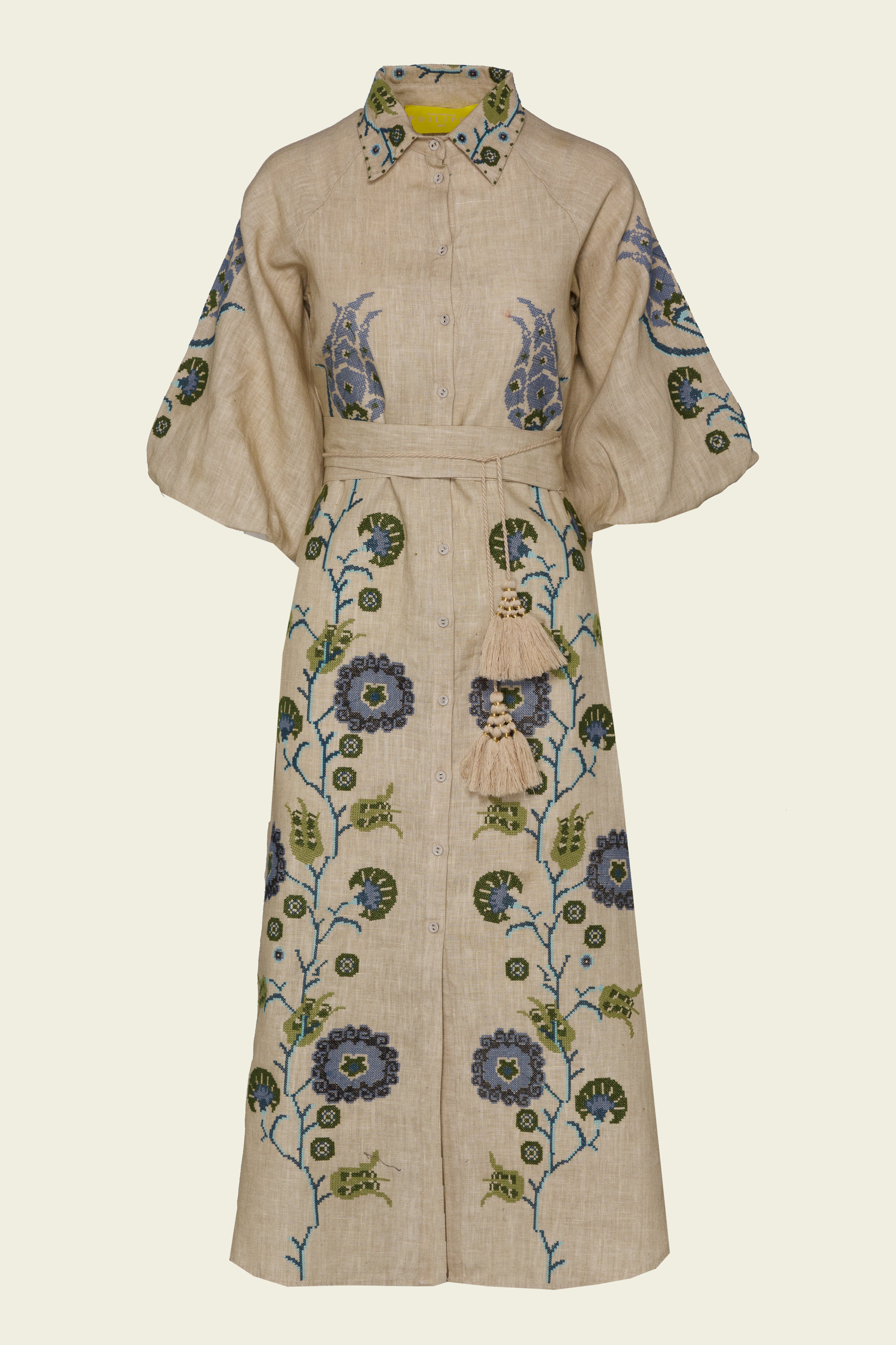 VESTIDO RENÉ BEIGE