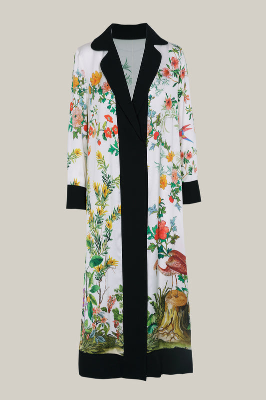 VESTIDO KAFTÁN PÁJAROS