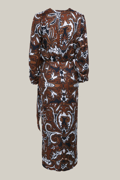 PAISLEY PAREO DRESS