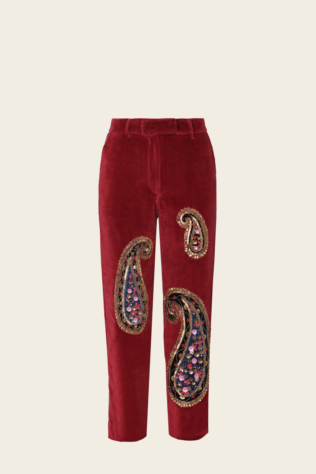 PANTALÓN CAELI BURGUNDY
