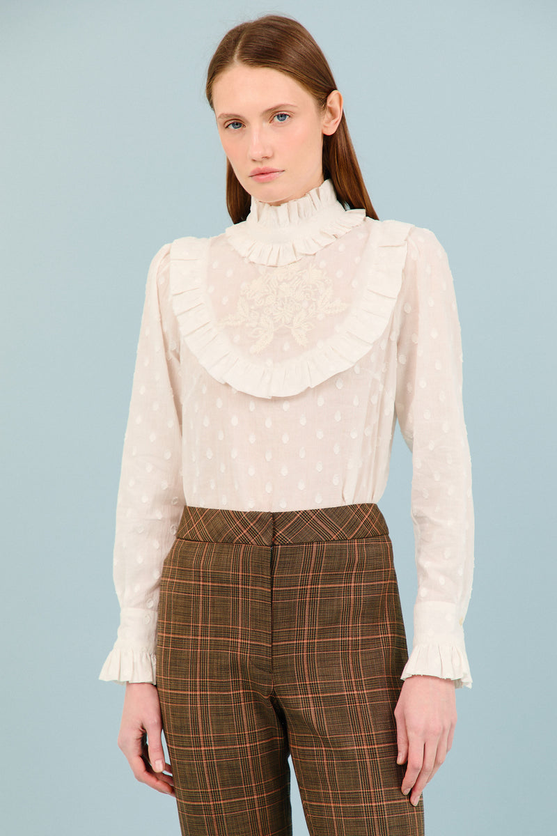 CAMISA MILENA BLANCA