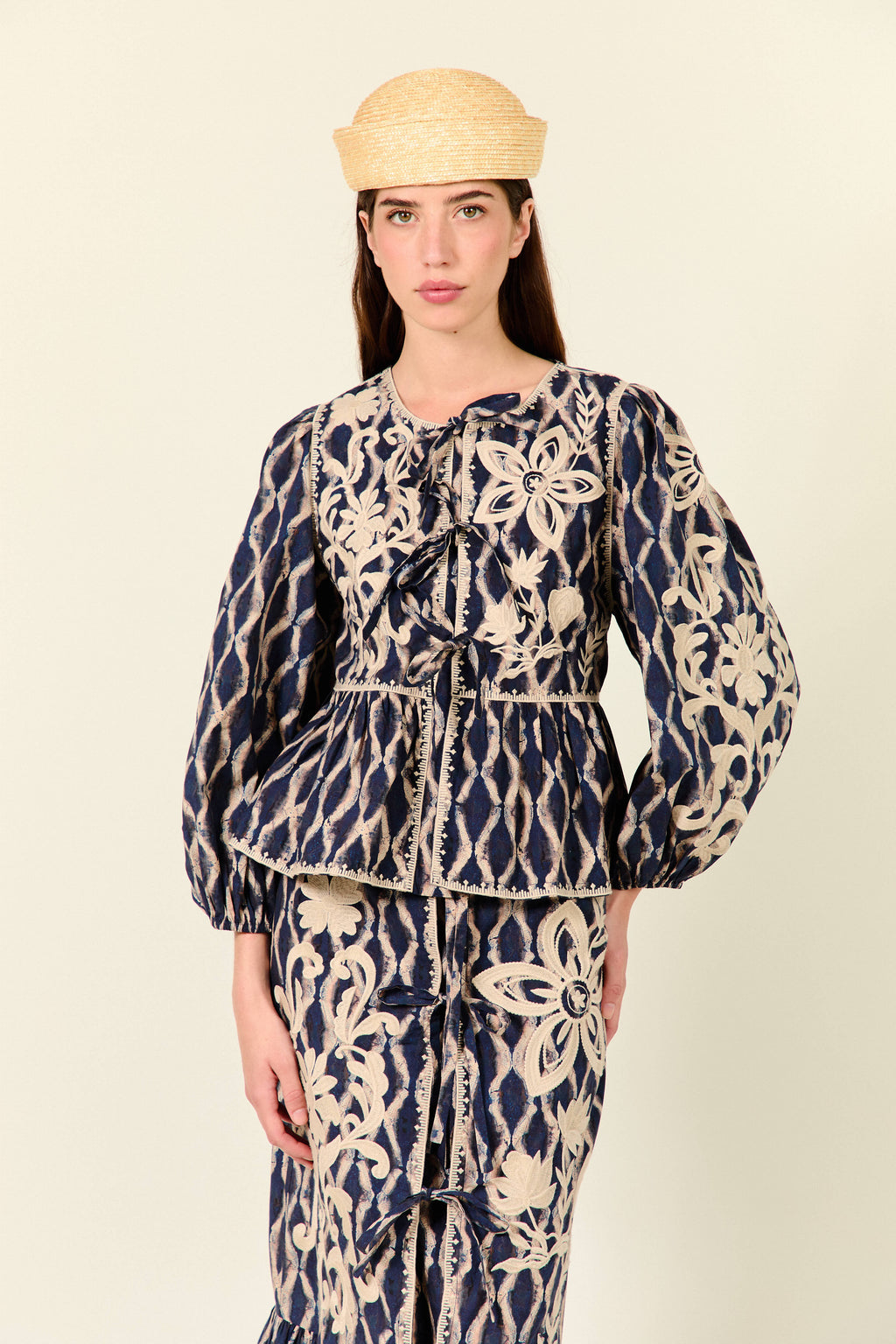 ALICIA IKAT BLOUSE