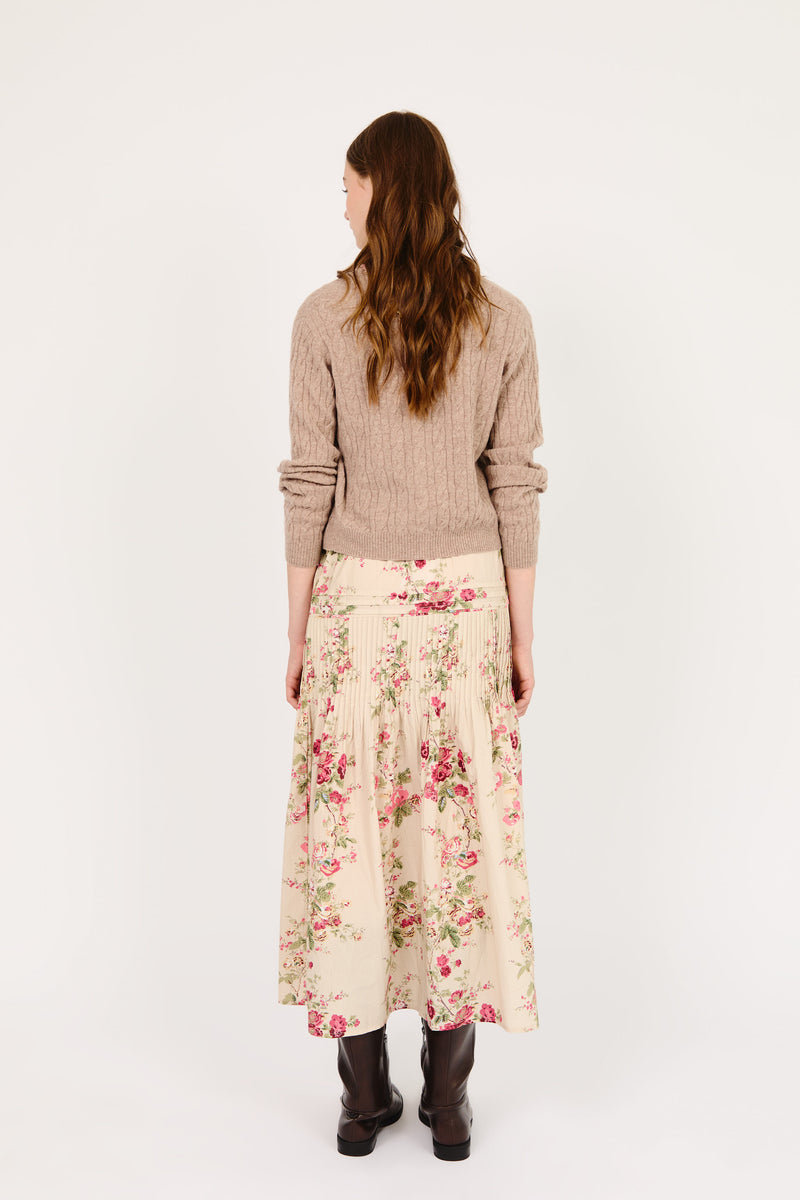 CHAQUETA PUNTO CAMEL CAILIN