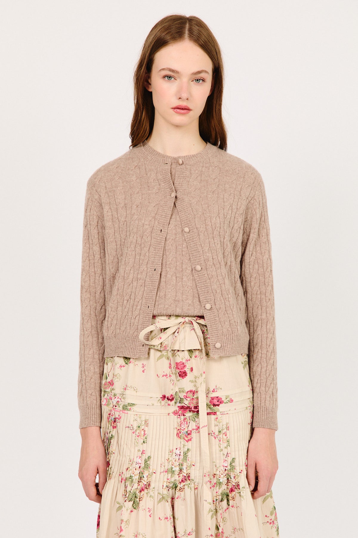 CHAQUETA PUNTO CAMEL CAILIN