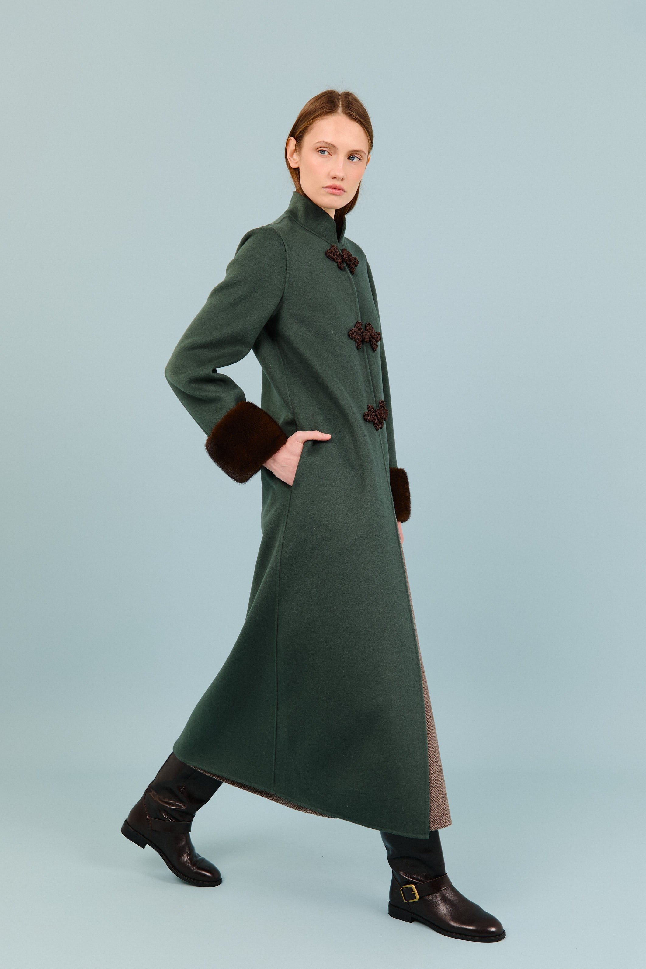 ABRIGO HARRIET VERDE