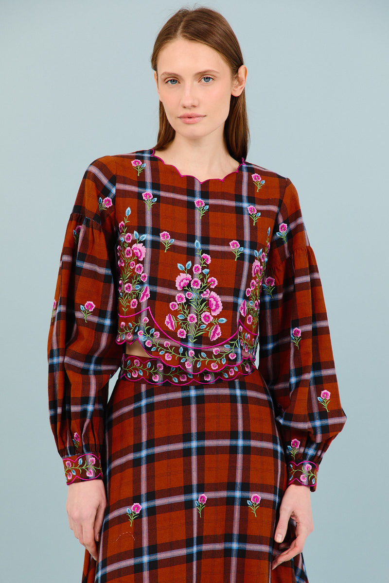 CAMISA LIRIEL MARRÓN
