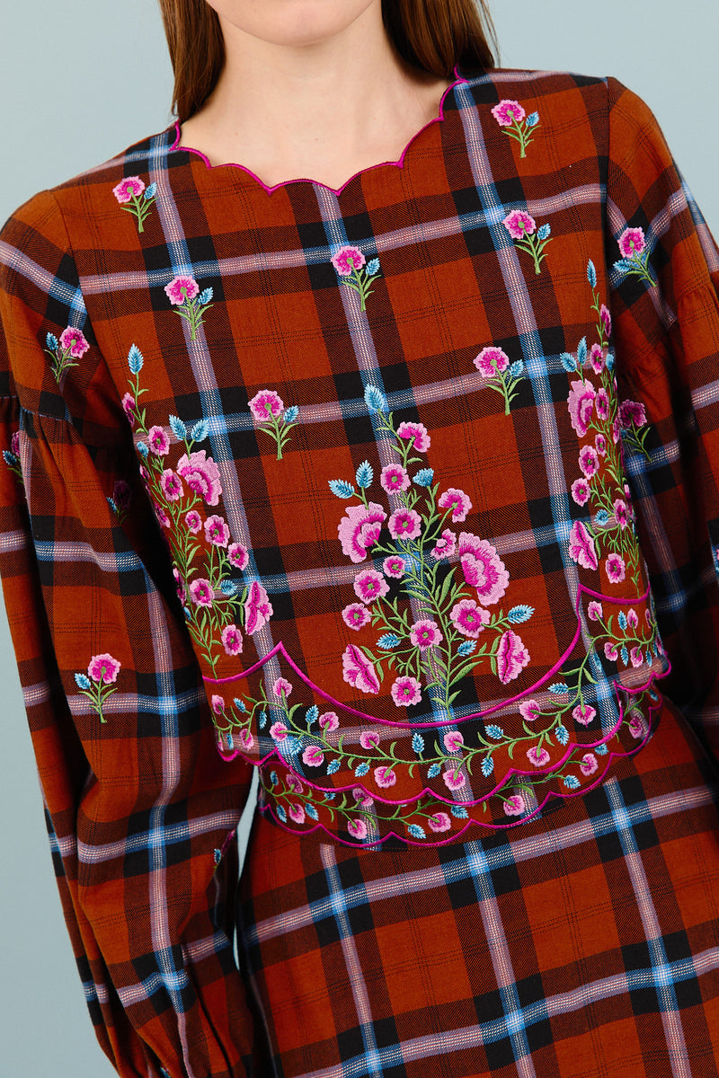 CAMISA LIRIEL MARRÓN