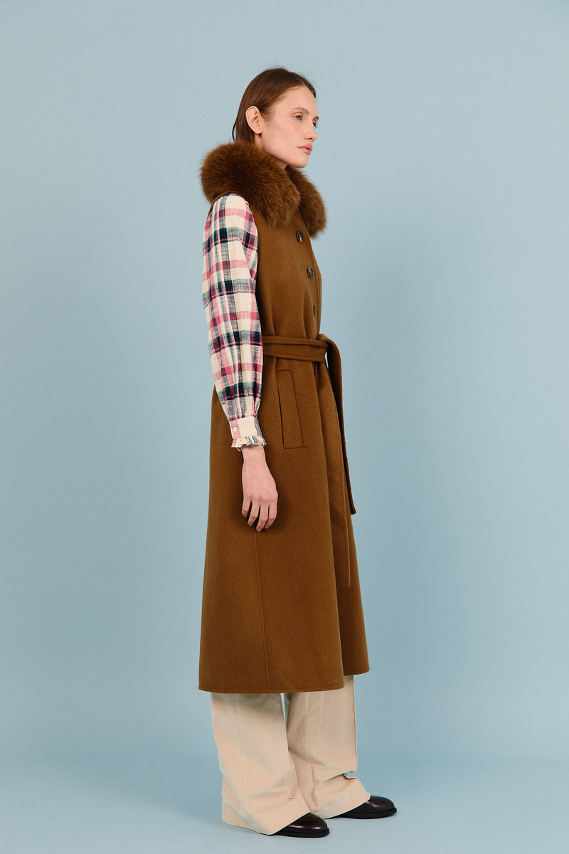 ZOA BROWN VEST