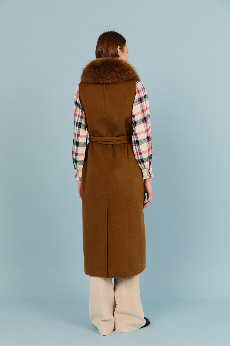 ZOA BROWN VEST