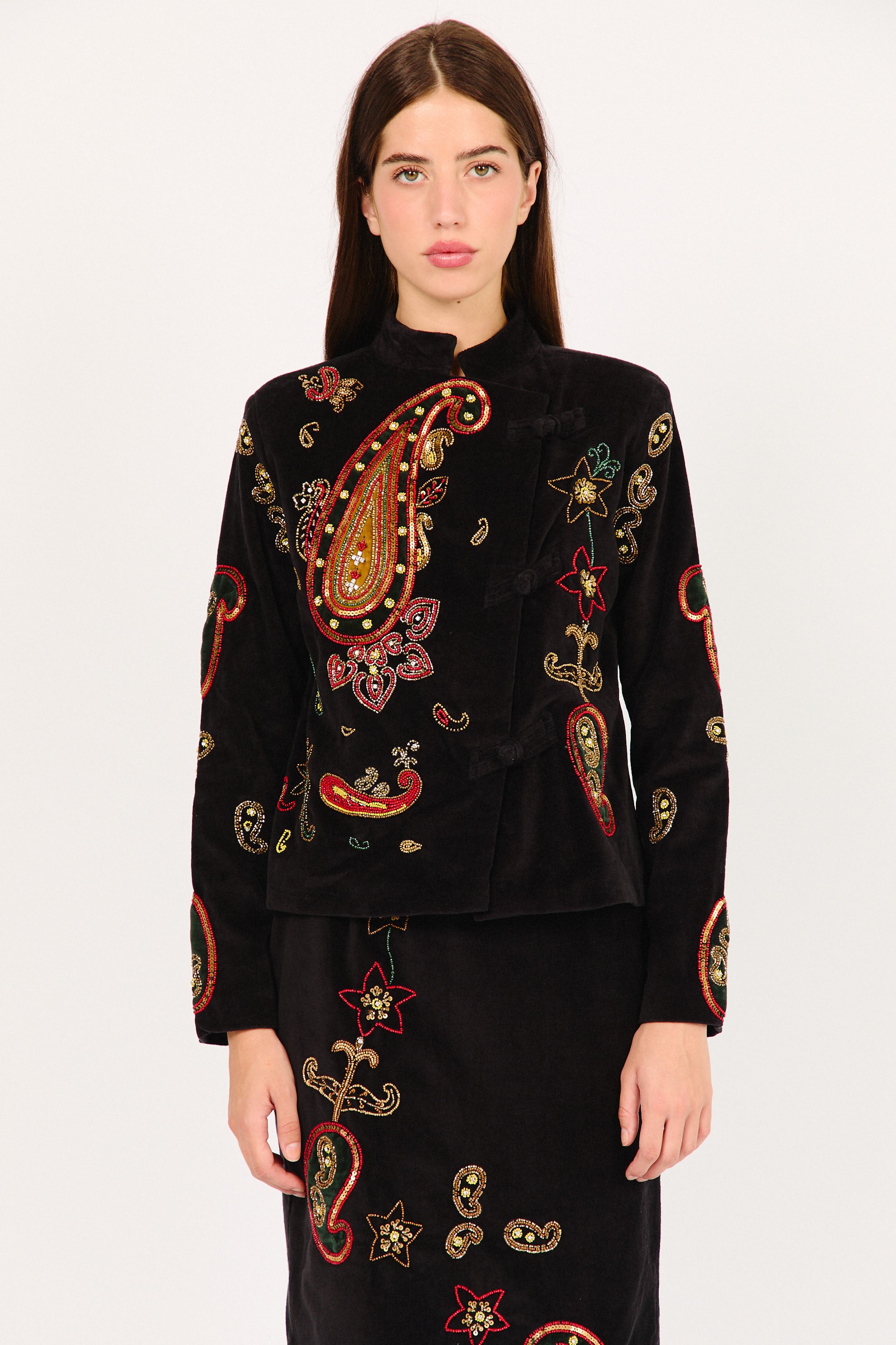 CHAQUETA ANGELA NEGRA