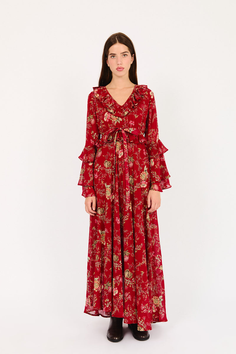 VESTIDO JOSSIE ROJO