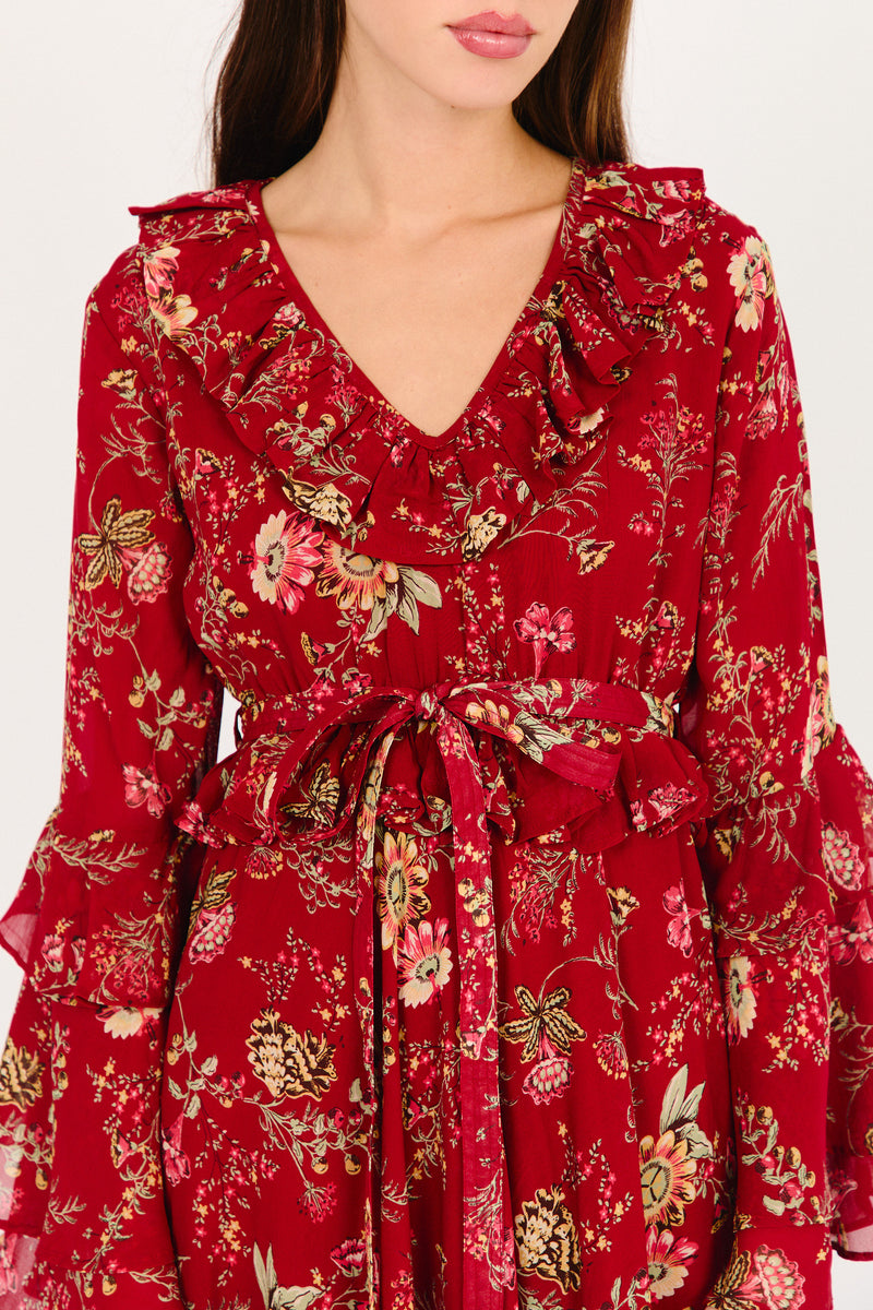 VESTIDO JOSSIE ROJO