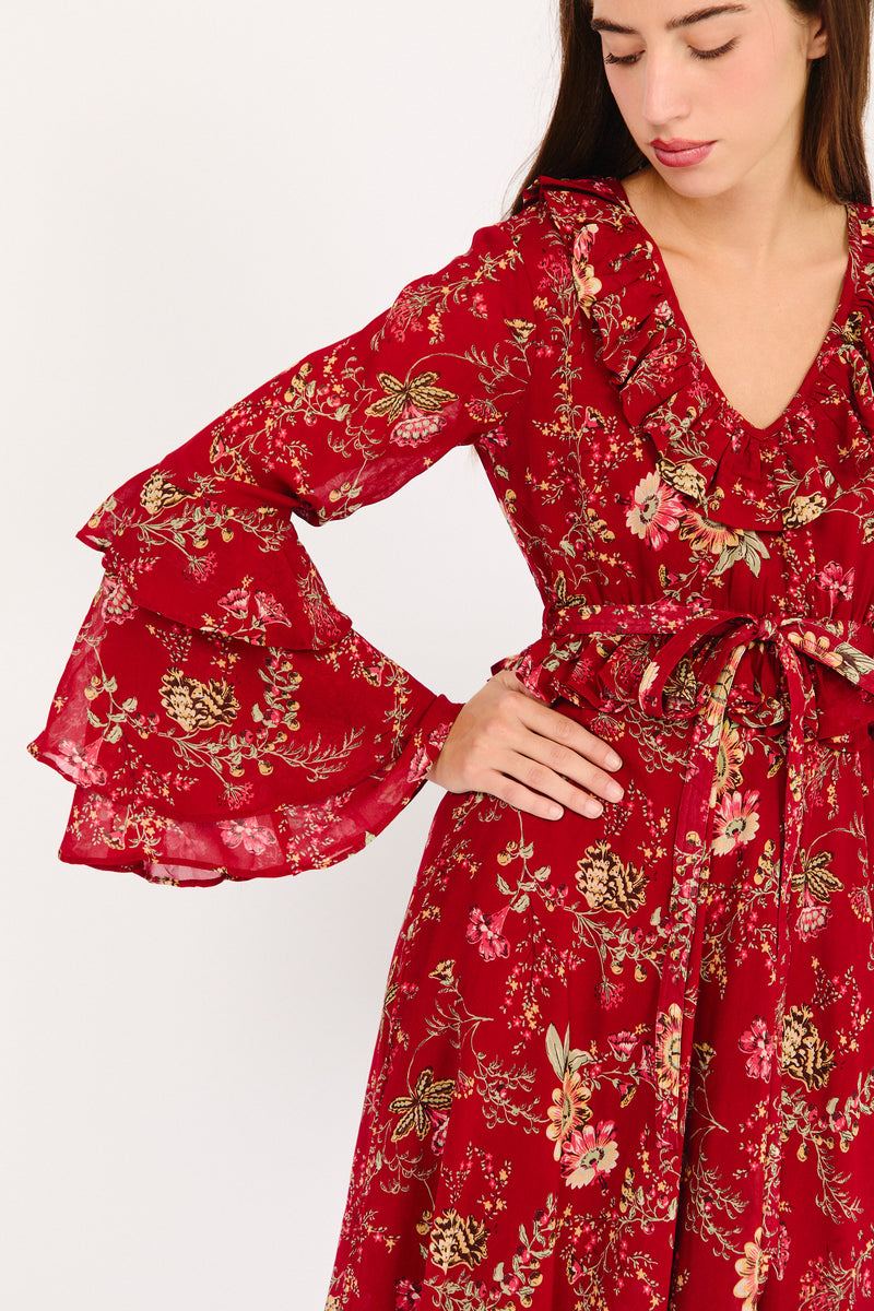 VESTIDO JOSSIE ROJO