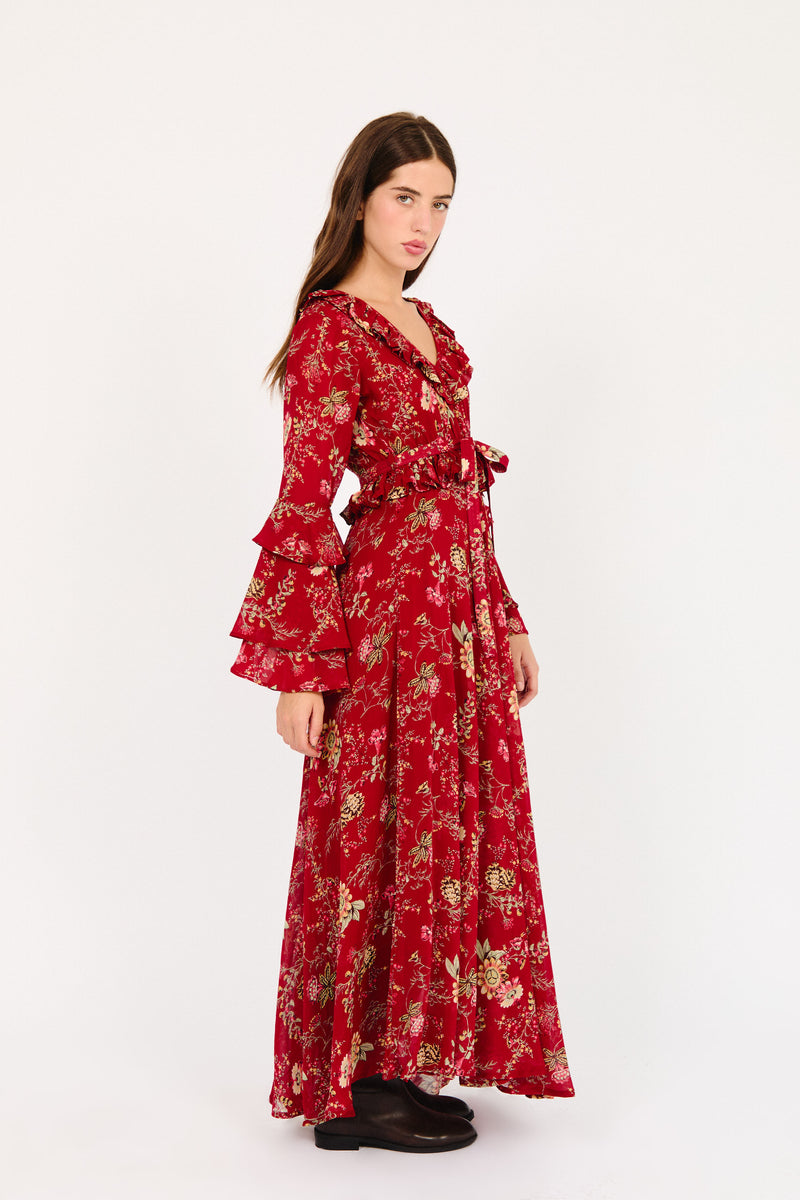 VESTIDO JOSSIE ROJO