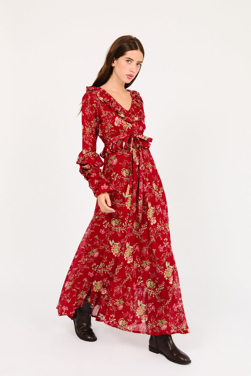 VESTIDO JOSSIE ROJO