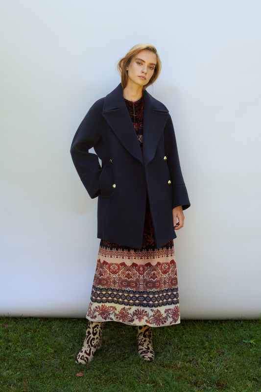 CHAQUETÓN AZUL MARINO